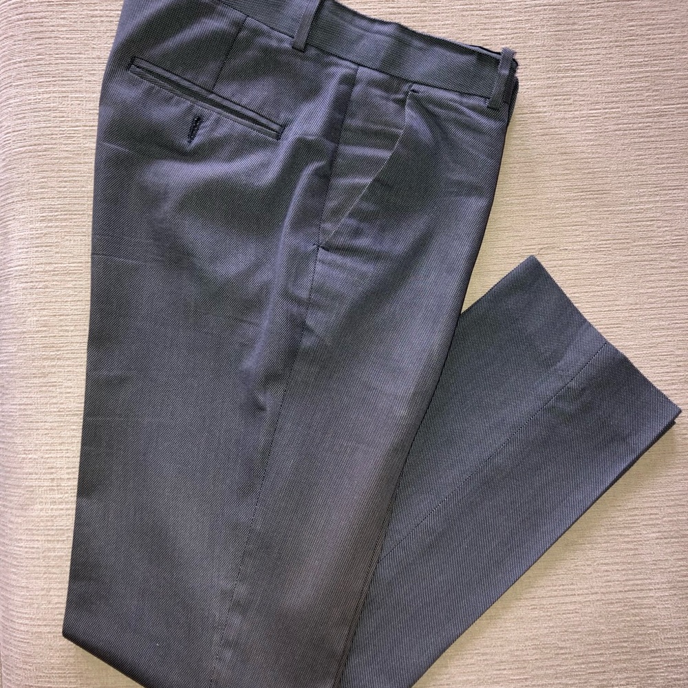 H&M Slim Fit Slacks (small polka dot pattern)